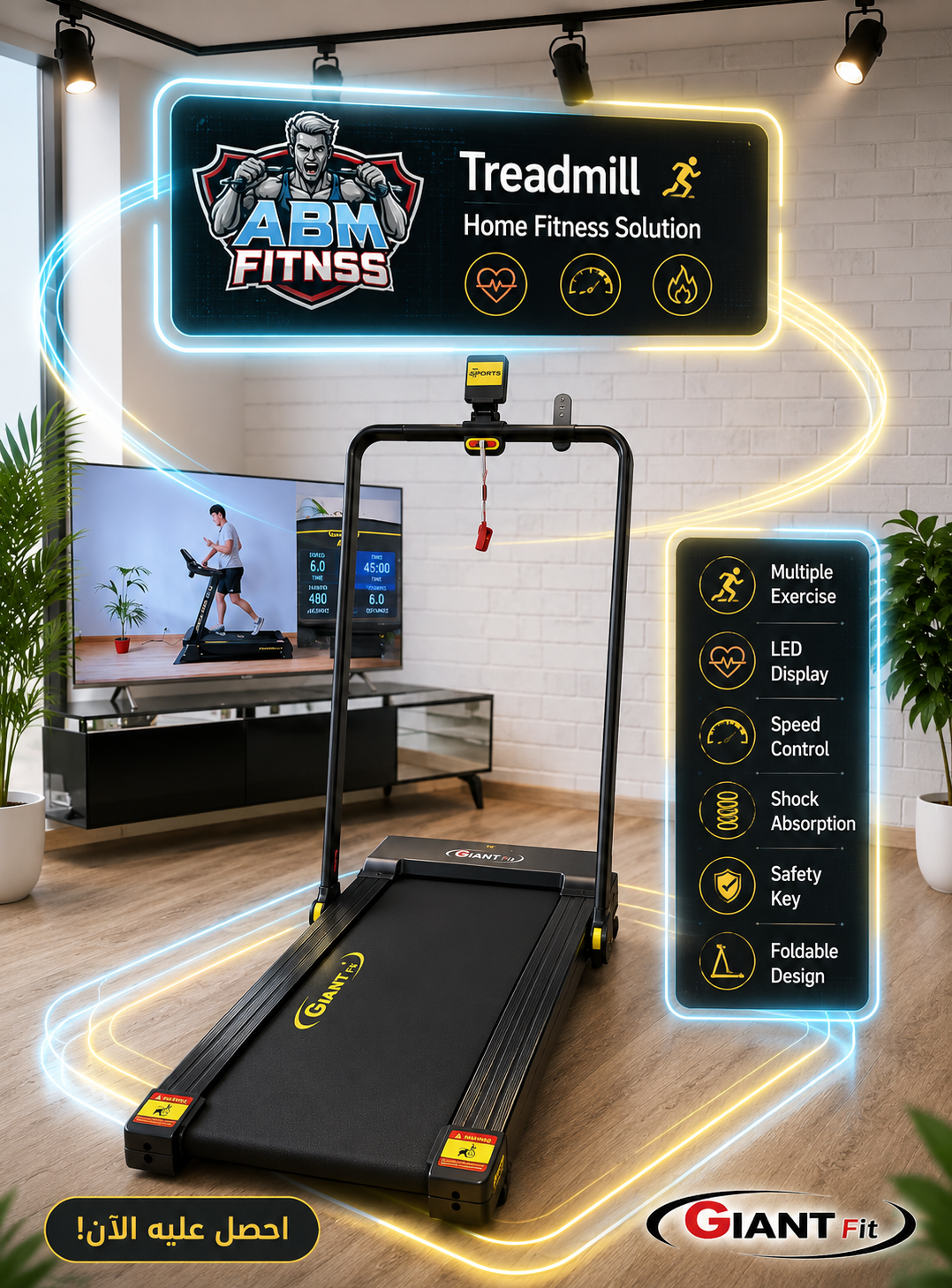 Tapi roulant Giant fit 120 kg